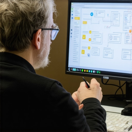 Advanced Schema Markup for Local SEO Expert configuring schema markup on a computer for local SEO optimization
