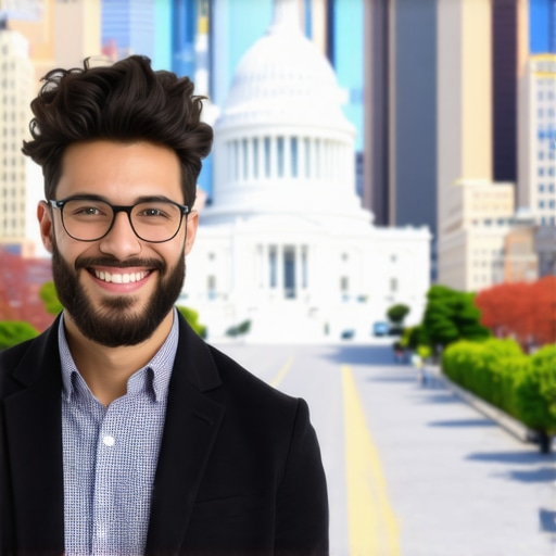 Business owner working on SEO for a Washington D.C. storefront