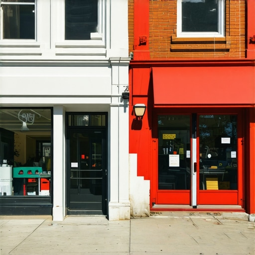 Geotagged images of Washington DC landmarks and local businesses