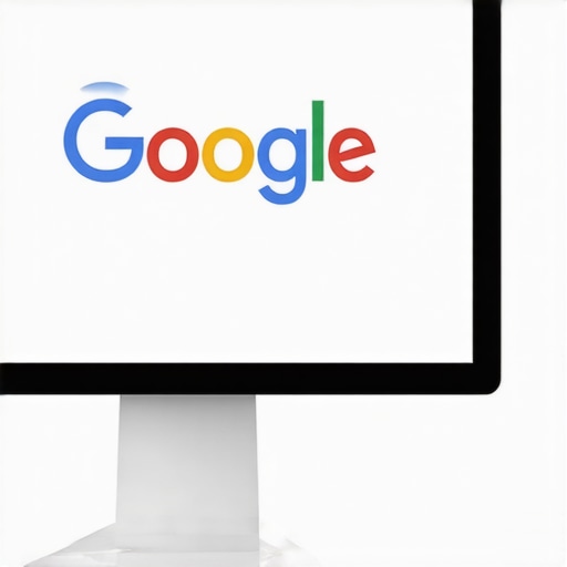 SEO expert updating Google Business Profile on a desktop with local Washington DC landmarks.