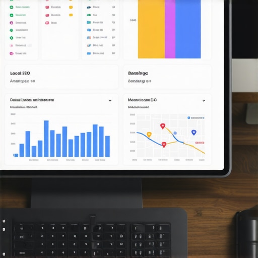 Detailed SEO analytics dashboard for DC local businesses.