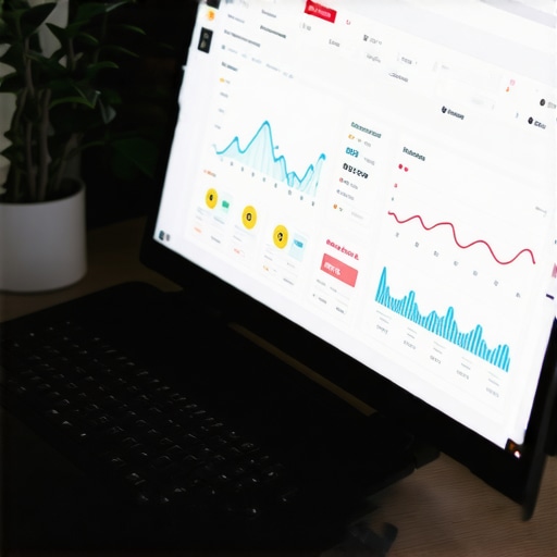 Dashboard showing local SEO metrics and Google Maps rankings for Washington D.C.