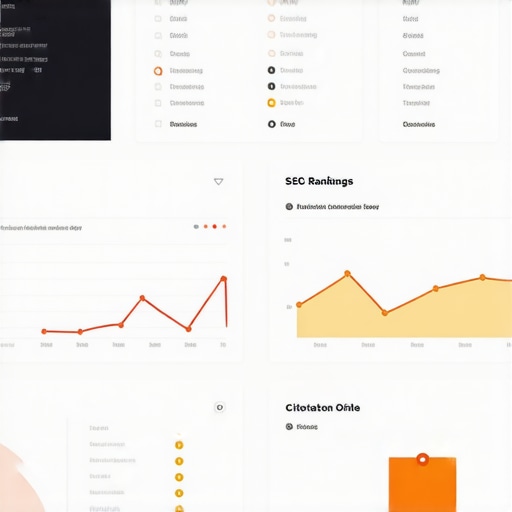 Screenshot of local SEO analytics showing rankings, citations, and customer reviews for a Washington D.C. business