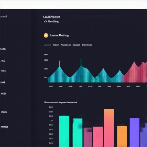 Business owner reviewing local SEO dashboard for Washington DC