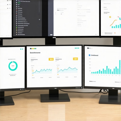 SEO professionals analyzing dashboards for local rankings in Washington, DC.